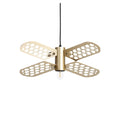 **Technische titel in het Nederlands: Moderne hanglamp met honingraatontwerp**