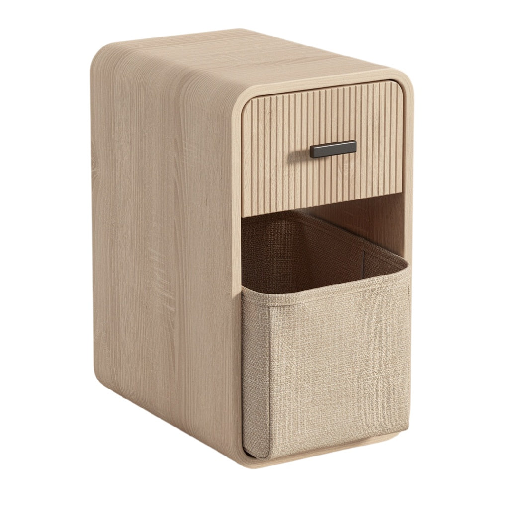技术标题（荷兰语）：**Moderne Houten Nachtkastje met Lades en Opbergruimte**